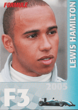 2005 Formule Lewis Hamilton Rookie Card