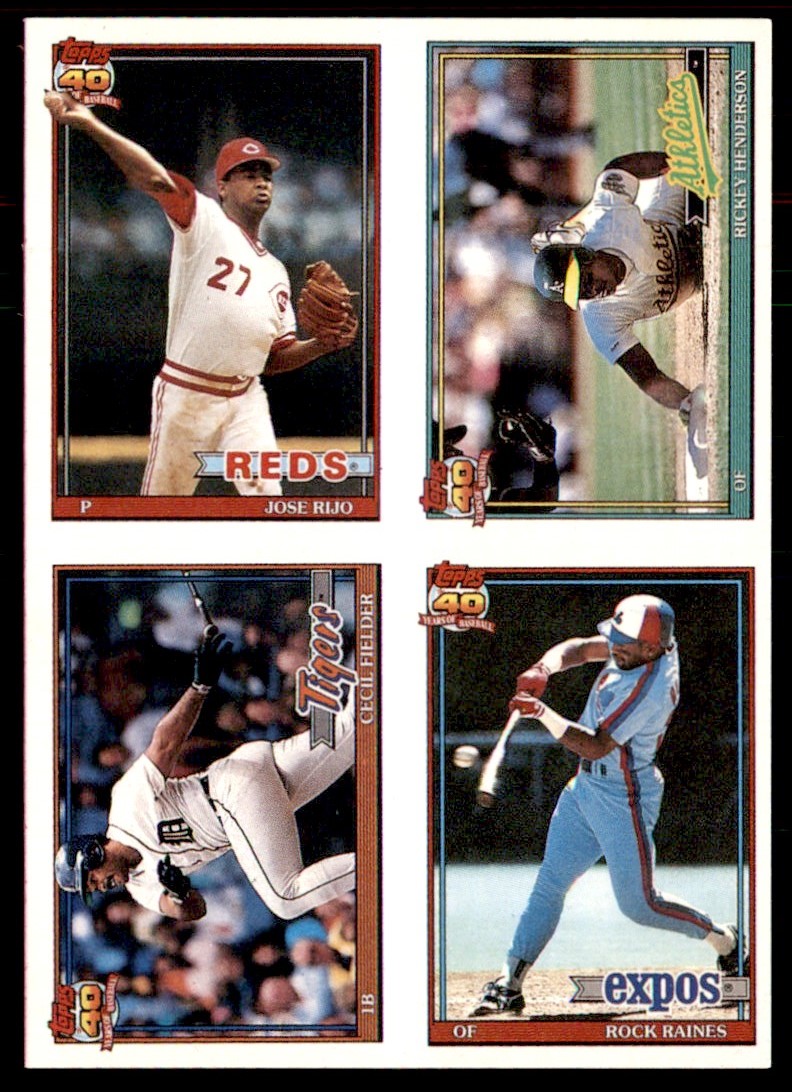 1991 Topps Baseball Cards: Values & Trading | Collectibles.com