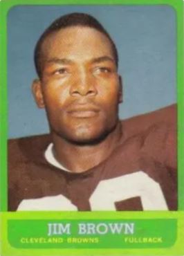 : 1961 Topps # 71 Jim Brown Cleveland Browns-FB