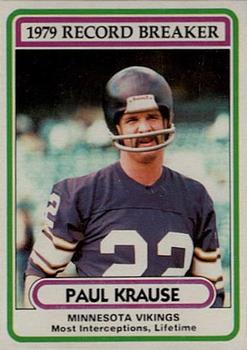 Paul Krause NFL Memorabilia, Paul Krause Collectibles, Verified