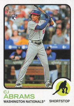  2019 Contenders Draft Picks Baseball Legacy #10 CJ Abrams USA  Baseball/High School Officially Licenced Collegiate Panini Trading Card :  Collectibles & Fine Art