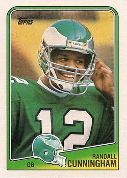 1996 Pinnacle Mint Bronze Eagles Football Card #30 Randall Cunningham