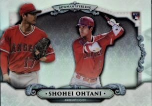  2018 Bowman Sterling Refractors Shohei Ohtani Rookie Card #BSSO - $445 to $995