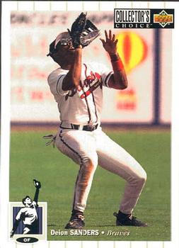 1990 Topps #61 Deion Sanders New York Yankees Baseball Card PSA 9 Mint