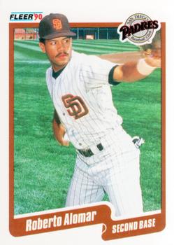  1990 Score #12 Roberto Alomar San Diego Padres