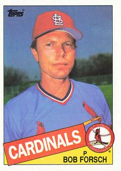 Bob Forsch Autographed Signed 1985 Fleer Card #223 St. Louis Cardinals  Mike #187969