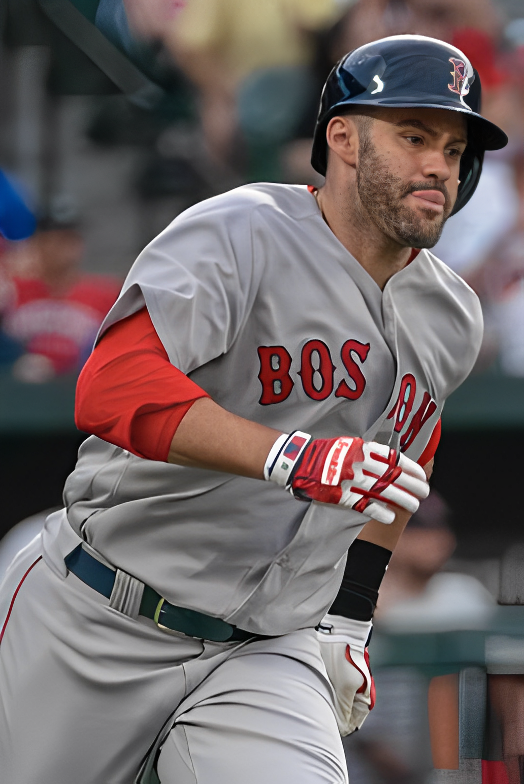 J.D. Martinez 2022 Topps Opening Day Boston Red Sox #117 Card