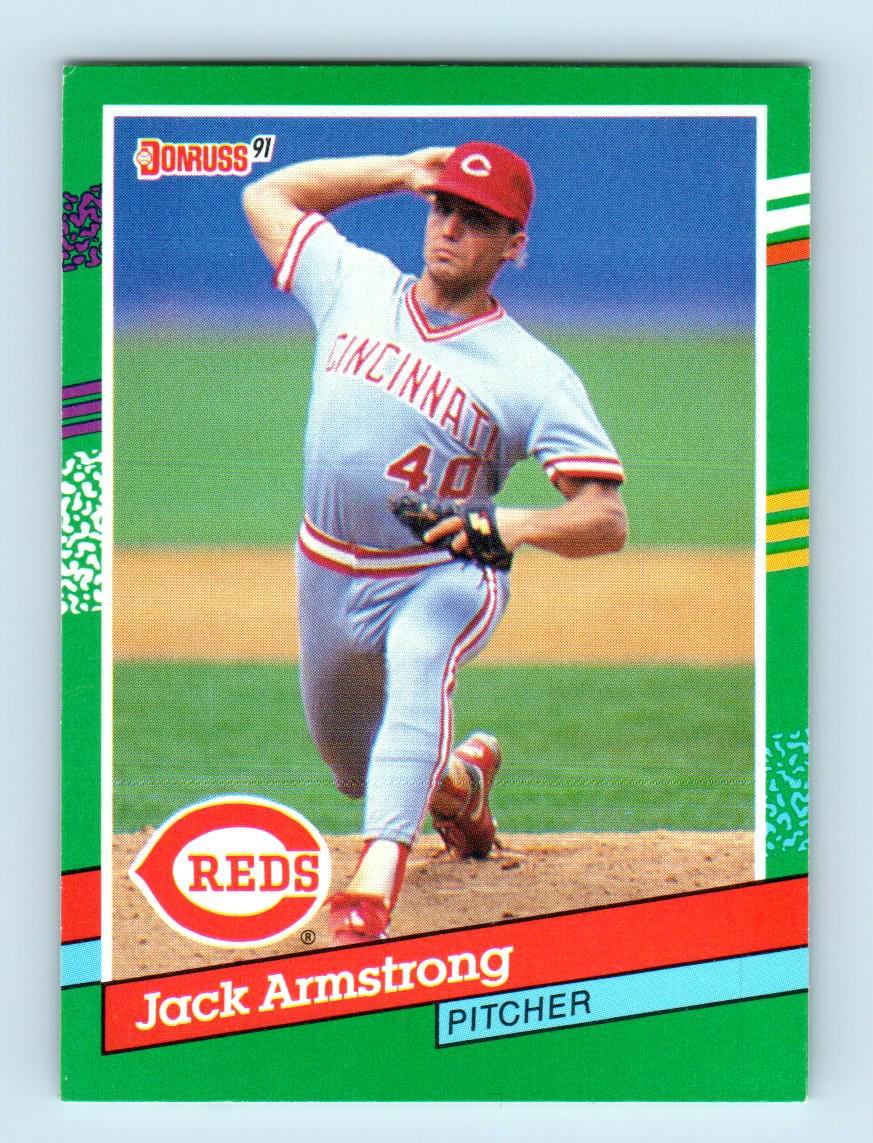 Jack Armstrong Topps #9 Florida Marlins Baseball Card 1993 – Fun
