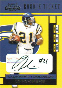 La Dainian Tomlinson Cards: Values, Rookies | Collectibles.com
