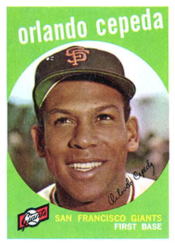 1961 Topps Orlando Cepeda #435 Baseball Card Value Price Guide