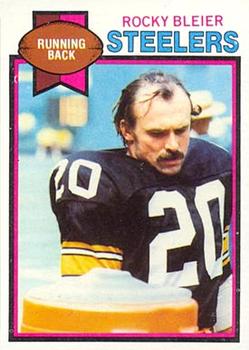 Rocky Bleier Signed 4x SB Champs Inscription Pittsburgh Steelers Speed — RSA