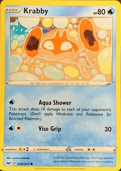 krabby pokemon card worth 098/165 Krabby main image 1