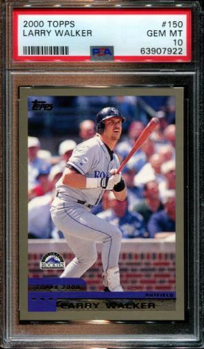 2000 Topps Larry Walker #150