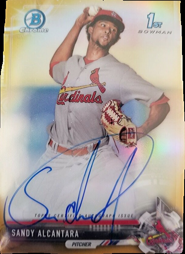Sandy Alcantara Cards: Values, Rookies | Collectibles.com