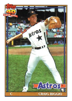 SkyBox Craig Biggio Baseball Trading Cards