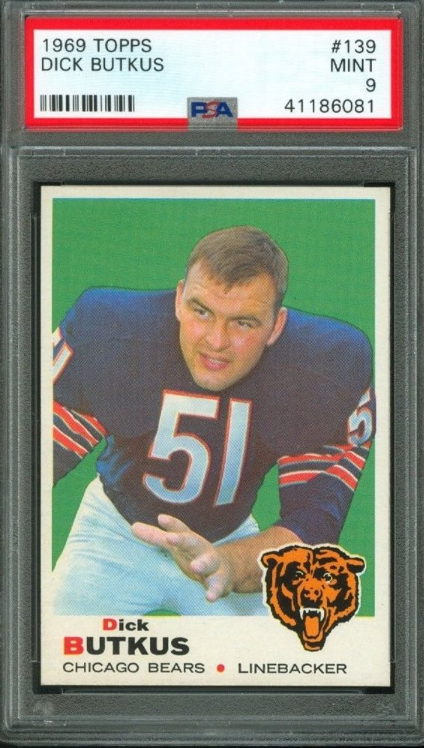 1969 Topps Dick Butkus #139