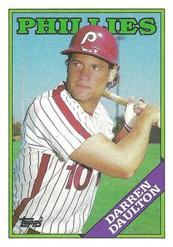 Darren Daulton - Philadelphia Phillies (MLB Baseball Card) 1991