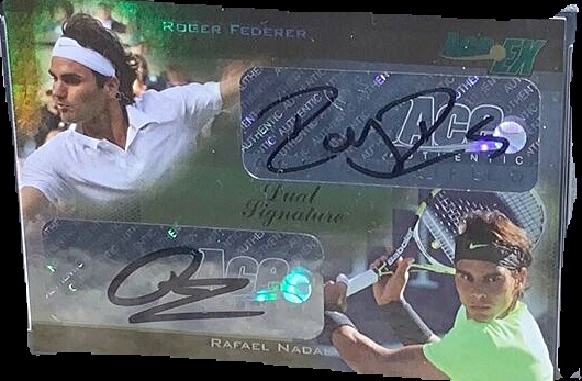 2015 Leaf Q Roger Federer 直筆サインカード PSA9 Roger Federer Cards: Values, Rookies | Collectibles.com