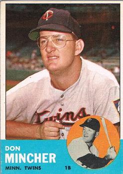  1972 Topps # 242 Don Mincher Texas Rangers (Baseball