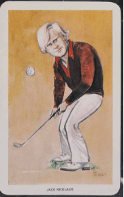 1979 Venorlandus World of Sport Our Heroes Jack Nicklaus #22
