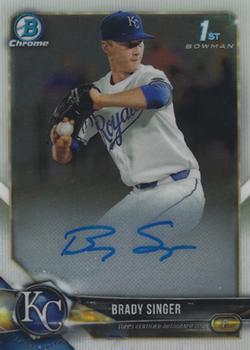 2023 Topps Gold #328 * BRADY SINGER * KANSAS CITY ROYALS * /2023