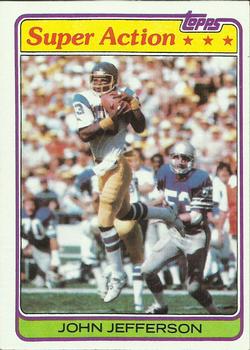 : 1981 Topps Football #190 John Jefferson San Diego Chargers  Official NFL Trading Card in EX-MT or better Condtion : Collectibles & Fine  Art