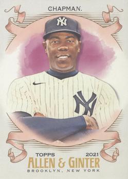  2017 Topps #486 Aroldis Chapman Yankees Baseball : Collectibles  & Fine Art