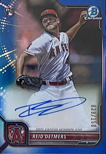 Reid Detmers Cards: Values, Rookies | Collectibles.com