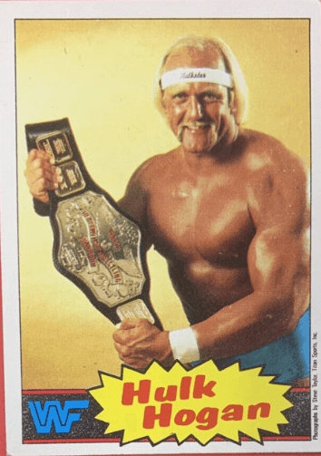 1985 Topps WWF Hulk Hogan #1
