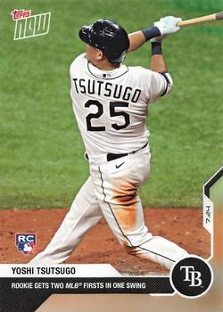 Yoshi Tsutsugo - MLB TOPPS NOW® Card 10 - Print Run: 1199