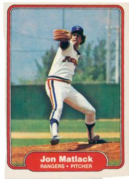  1982 Topps #239 Jon Matlack NM+++ Texas Rangers