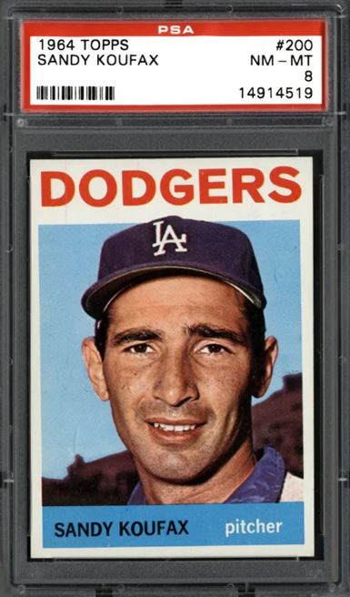 1964 Topps Sandy Koufax #200