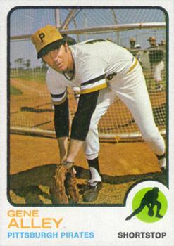 Autographed GENE ALLEY Pittsburgh Pirates 1969 Topps Card - Main Line  Autographs