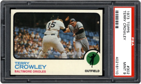 1973 Topps Terry Crowley #302