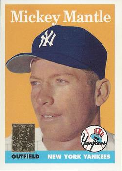 1996 Topps Mickey Mantle #7 Mickey Mantle Value - Baseball