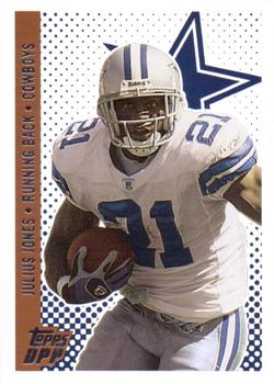 2004 Reflections Focus on the Future Jerseys Gold #FOJJ Julius Jones Cowboys