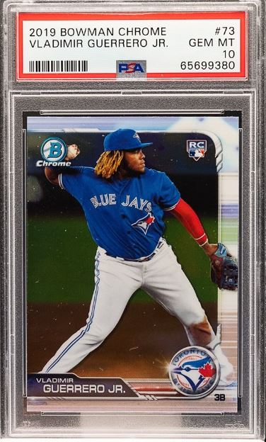 2019 Bowman Chrome Vladimir Guerrero Jr. #73