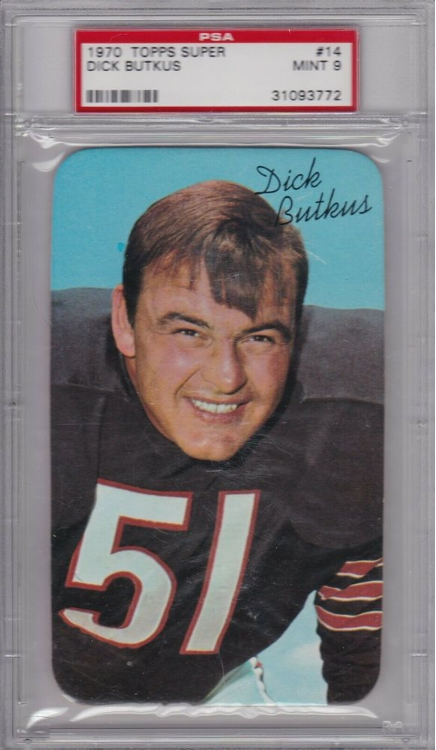 1970 Topps Super Dick Butkus #14