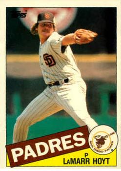 LaMarr Hoyt - San Diego Padres (MLB Baseball Card) 1987 Topps # 275 Mint