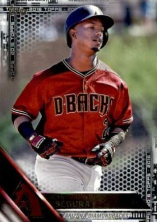 2016 Topps Black Jean Segura /65 Parallel #409