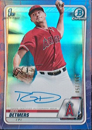 Reid Detmers Cards: Values, Rookies | Collectibles.com