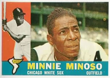 1957 Topps #138 Minnie Minoso Chicago White Sox Baseball Card