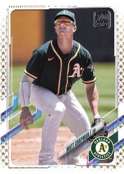 Matt Chapman Baseball Player Original Illustration Card / 