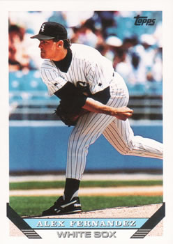 Alex Fernandez 1996 Topps #194 Chicago White Sox Baseball Card