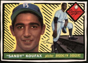 1963 Topps #210 Sandy Koufax - Actual scan of card - ExMt+