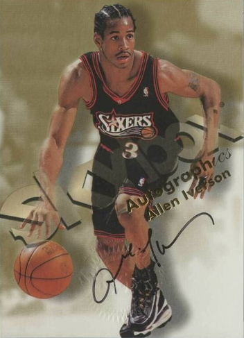 1998 SkyBox Premium Autographics Allen Iverson