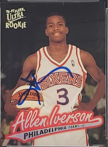 1996 Ultra Allen Iverson #82 RC