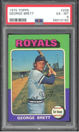 1975 Topps George Brett Rookie Card #228