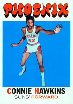 1970-71, Connie Hawkins, TOPPS Basketball Card (Scarce / Vintage)