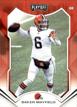 2021 Baker Mayfield Panini Illusions RED 57/99 #42 Cleveland Browns